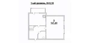 3-к квартира, вторичка, 101м2, 3/4 этаж