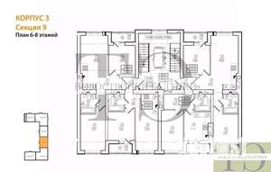 2-к квартира, вторичка, 56м2, 8/9 этаж