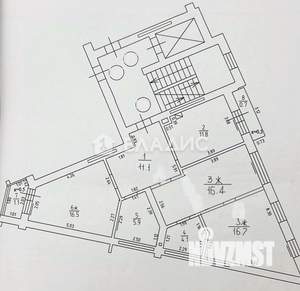 3-к квартира, вторичка, 83м2, 7/8 этаж