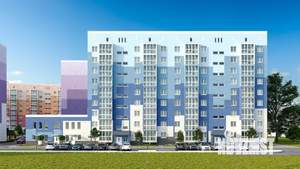 1-к квартира, строящийся дом, 37м2, 1/9 этаж