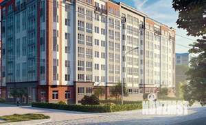 2-к квартира, строящийся дом, 66м2, 1/8 этаж