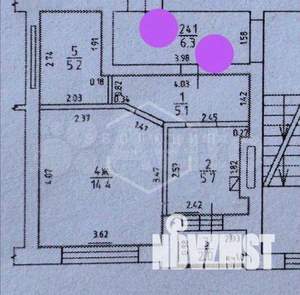 1-к квартира, вторичка, 30м2, 8/9 этаж