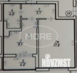 1-к квартира, вторичка, 36м2, 2/9 этаж