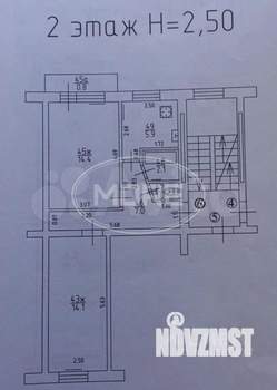 2-к квартира, вторичка, 45м2, 2/5 этаж