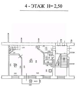 3-к квартира, вторичка, 86м2, 4/5 этаж