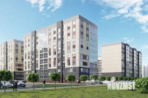 3-к квартира, строящийся дом, 82м2, 8/9 этаж