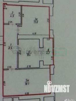 2-к квартира, вторичка, 57м2, 9/10 этаж