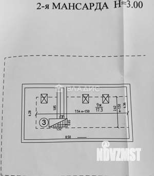 3-к квартира, вторичка, 81м2, 3/3 этаж