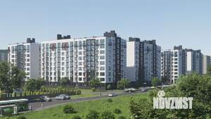 1-к квартира, строящийся дом, 38м2, 6/9 этаж