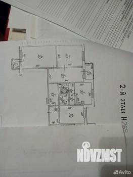 3-к квартира, вторичка, 78м2, 2/9 этаж