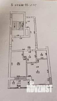 1-к квартира, вторичка, 47м2, 5/5 этаж