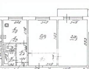 2-к квартира, вторичка, 53м2, 10/10 этаж