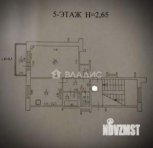1-к квартира, вторичка, 37м2, 5/9 этаж