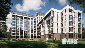 1-к квартира, строящийся дом, 34м2, 6/9 этаж