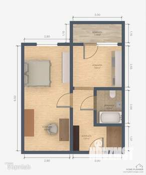 1-к квартира, вторичка, 39м2, 3/4 этаж