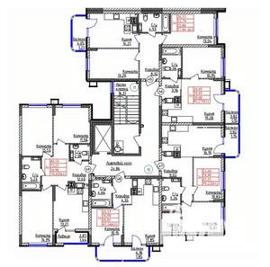 1-к квартира, строящийся дом, 40м2, 3/9 этаж