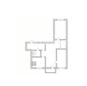 3-к квартира, вторичка, 57м2, 2/5 этаж