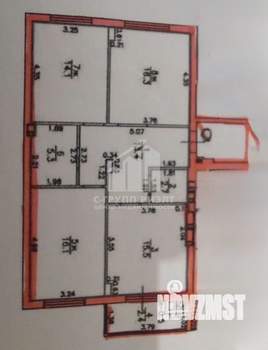 3-к квартира, вторичка, 83м2, 1/9 этаж