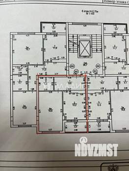 1-к квартира, вторичка, 44м2, 6/10 этаж