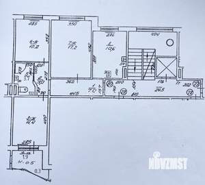3-к квартира, вторичка, 63м2, 10/10 этаж