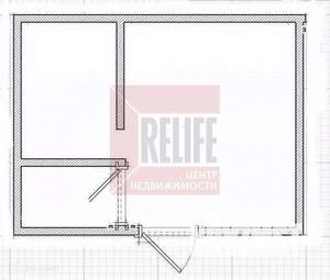 1-к квартира, вторичка, 40м2, 10/10 этаж