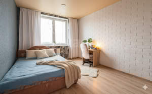 1-к квартира, вторичка, 40м2, 11/17 этаж