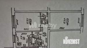 2-к квартира, вторичка, 48м2, 1/5 этаж