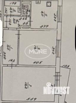 2-к квартира, вторичка, 53м2, 9/9 этаж