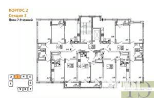 1-к квартира, вторичка, 39м2, 7/9 этаж