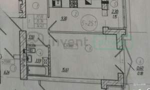 1-к квартира, вторичка, 24м2, 8/8 этаж