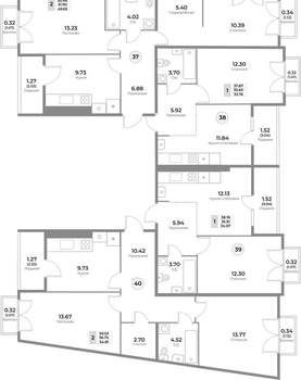 1-к квартира, вторичка, 36м2, 10/10 этаж