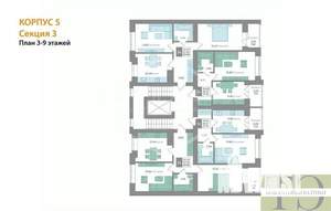 1-к квартира, вторичка, 36м2, 8/9 этаж