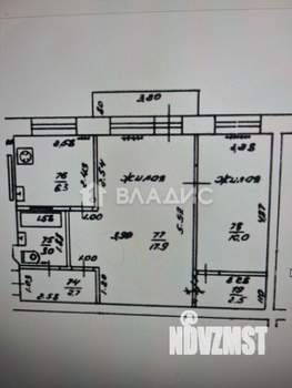 2-к квартира, вторичка, 42м2, 5/5 этаж
