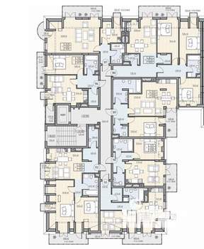 1-к квартира, вторичка, 63м2, 7/7 этаж