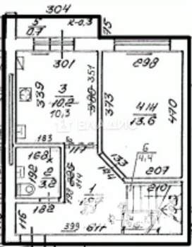 3-к квартира, вторичка, 92м2, 5/6 этаж