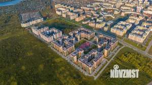 1-к квартира, строящийся дом, 37м2, 8/9 этаж