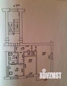 2-к квартира, вторичка, 42м2, 3/4 этаж