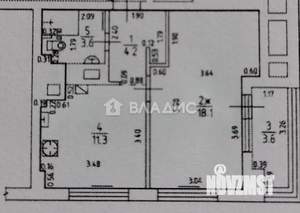 1-к квартира, вторичка, 39м2, 5/8 этаж