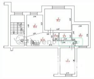 3-к квартира, вторичка, 109м2, 5/6 этаж