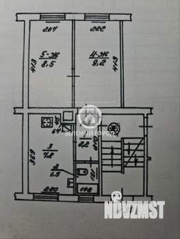 2-к квартира, вторичка, 29м2, 1/3 этаж
