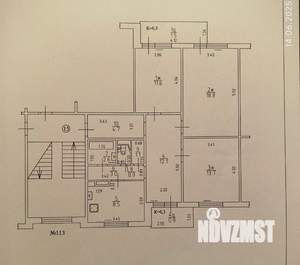3-к квартира, вторичка, 77м2, 5/5 этаж