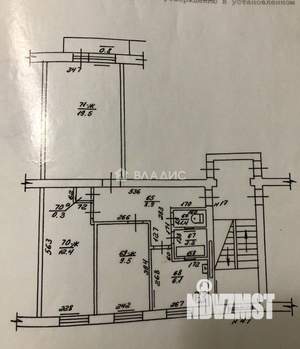 3-к квартира, вторичка, 60м2, 5/5 этаж