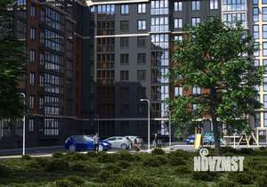 1-к квартира, строящийся дом, 41м2, 1/8 этаж