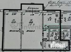 2-к квартира, вторичка, 46м2, 2/5 этаж