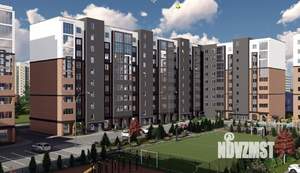 2-к квартира, строящийся дом, 67м2, 4/9 этаж