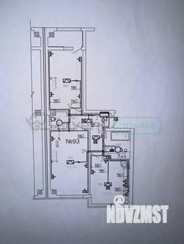 1-к квартира, вторичка, 64м2, 3/9 этаж
