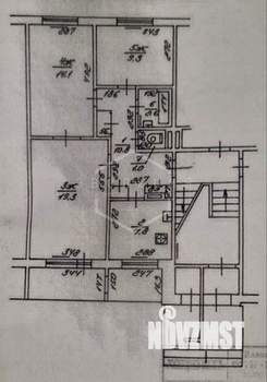 3-к квартира, вторичка, 65м2, 1/5 этаж