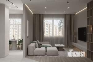 2-к квартира, сданный дом, 82м2, 2/8 этаж