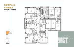 3-к квартира, вторичка, 77м2, 8/9 этаж