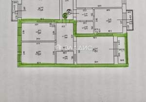 2-к квартира, вторичка, 53м2, 3/5 этаж